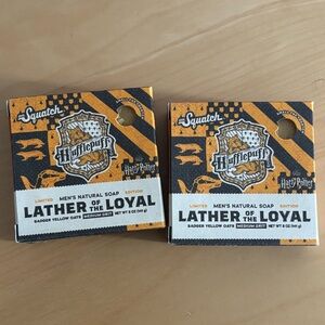 Dr.Squatch Harry Potter Hufflepuff Lather of the Loyal Soap Set